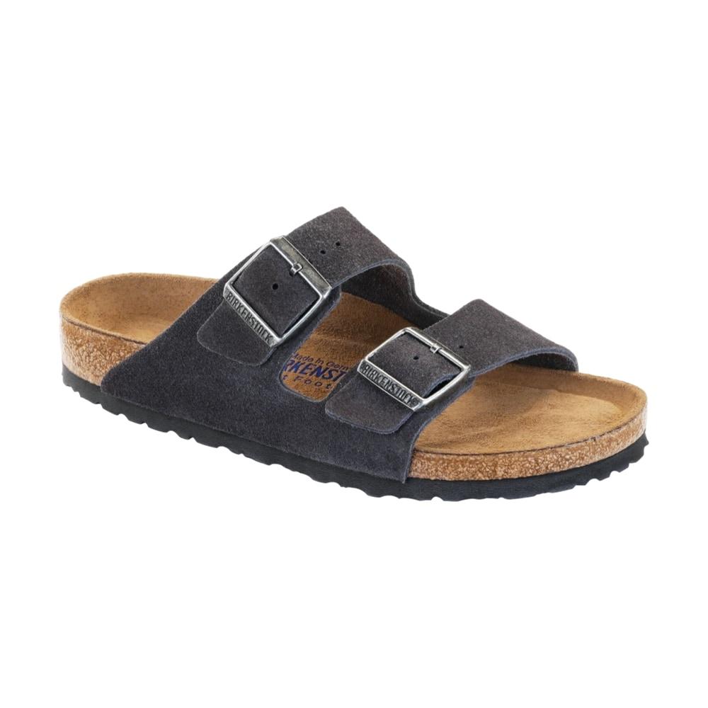 Birkenstock Women's Arizona Soft Footbed Suede Sandals - Regular GRAYSD