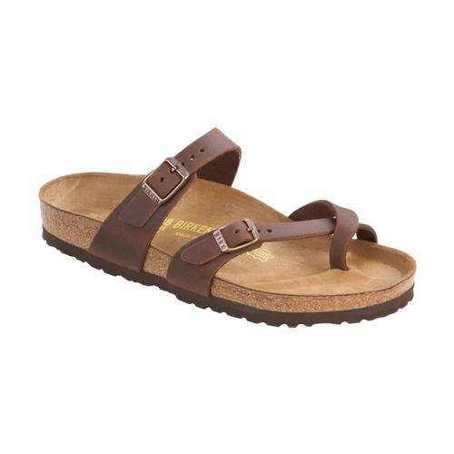 Birkenstock Women's Mayari Oiled Leather Sandals Habana