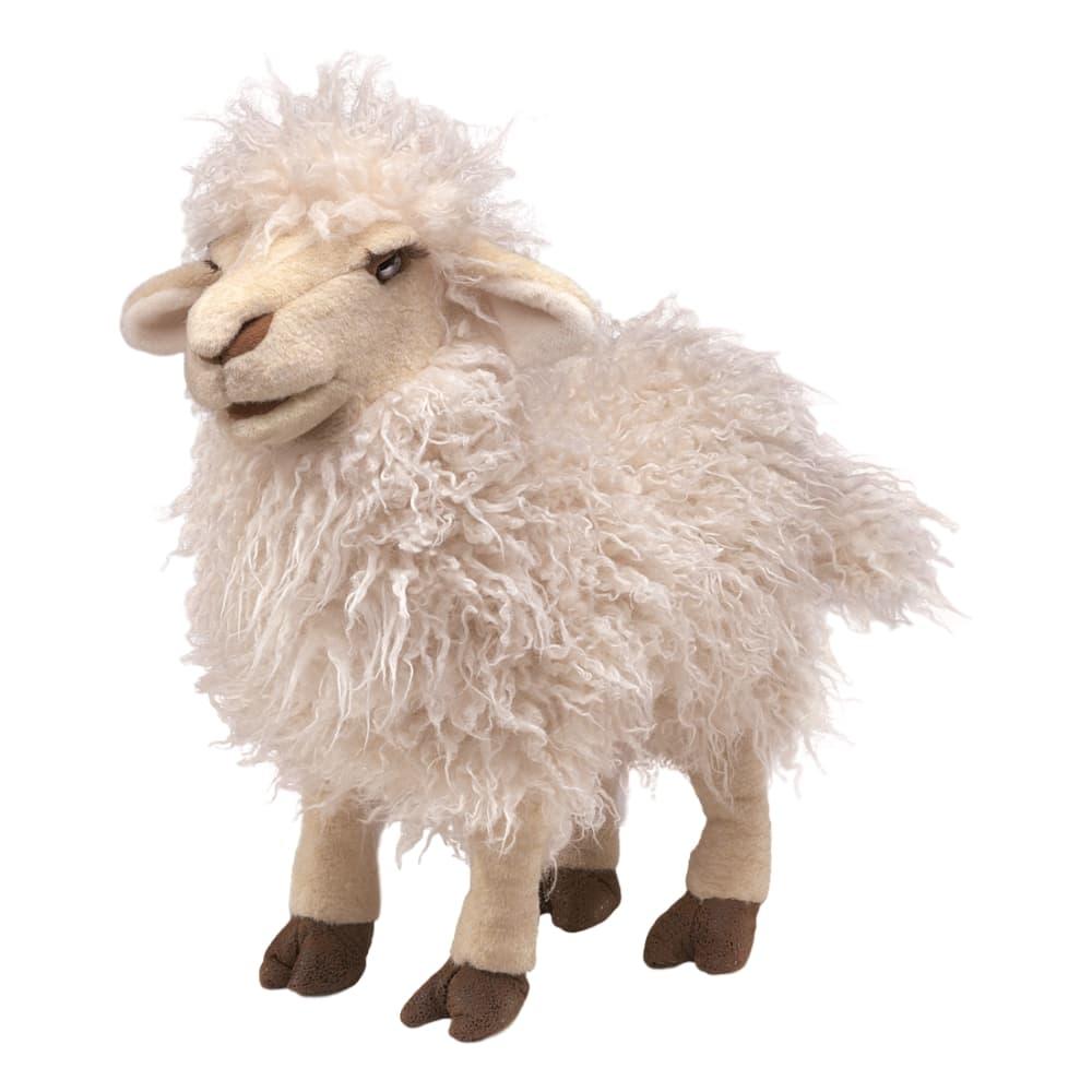 Folkmanis Longwool Sheep Hand Puppet
