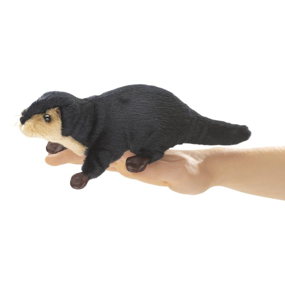  Folkmanis Mini River Otter Finger Puppet