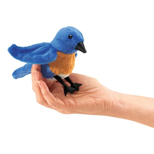 Folkmanis Mini Bluebird Finger Puppet