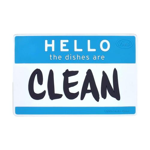 Fred Flipside Dishwasher Sign