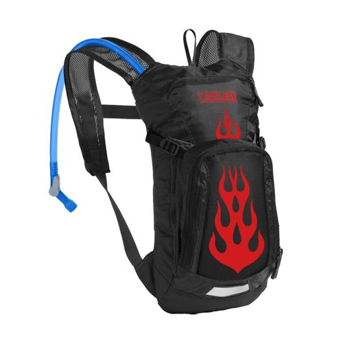 CamelBak Kids Mini M.U.L.E. Hydration Pack Blkflame