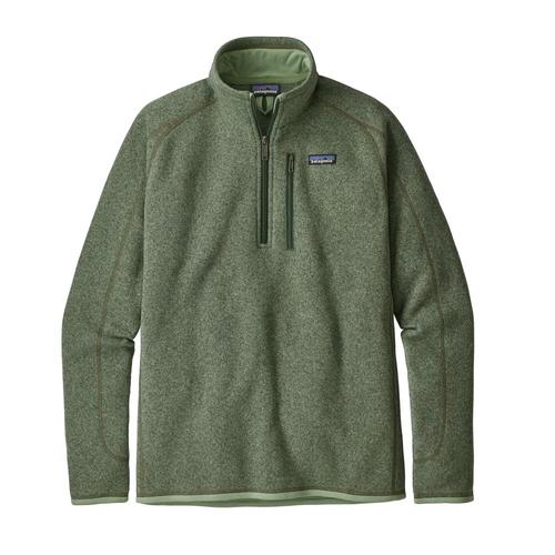 Patagonia Men's Better Sweater 1/4 Zip Mach_grn