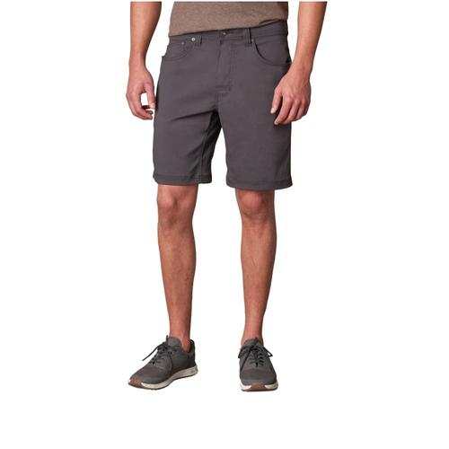 prAna Men's Brion Shorts - 9in Inseam Charcoal