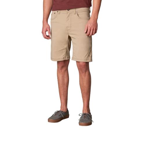 prAna Men's Brion Shorts - 9in Inseam Dkkhaki
