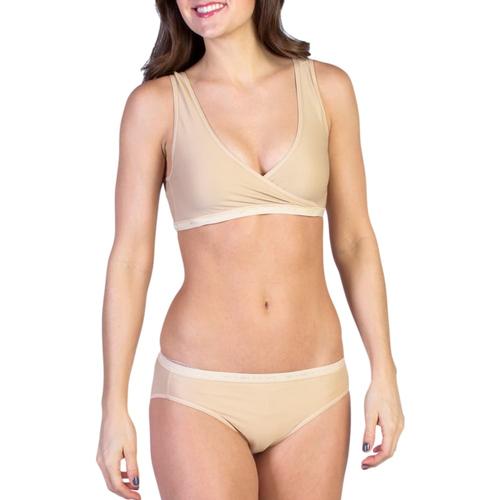 ExOfficio Women's Give-N-Go CrossOver Bra Nude_8010