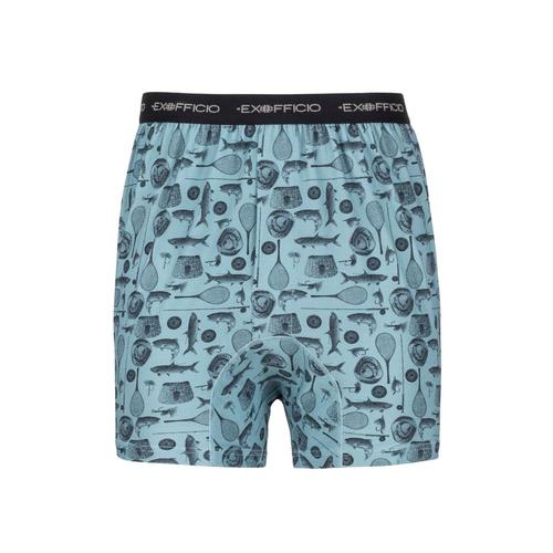 ExOfficio Men's Give-N-Go Printed Boxers Ffish_7010
