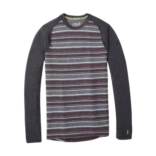 Smartwool Men's Merino 250 Base Layer Pattern Crew Chamar_c13