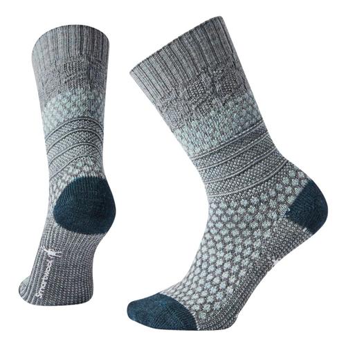 Smartwool Women's Popcorn Cable Socks Lugray_e47