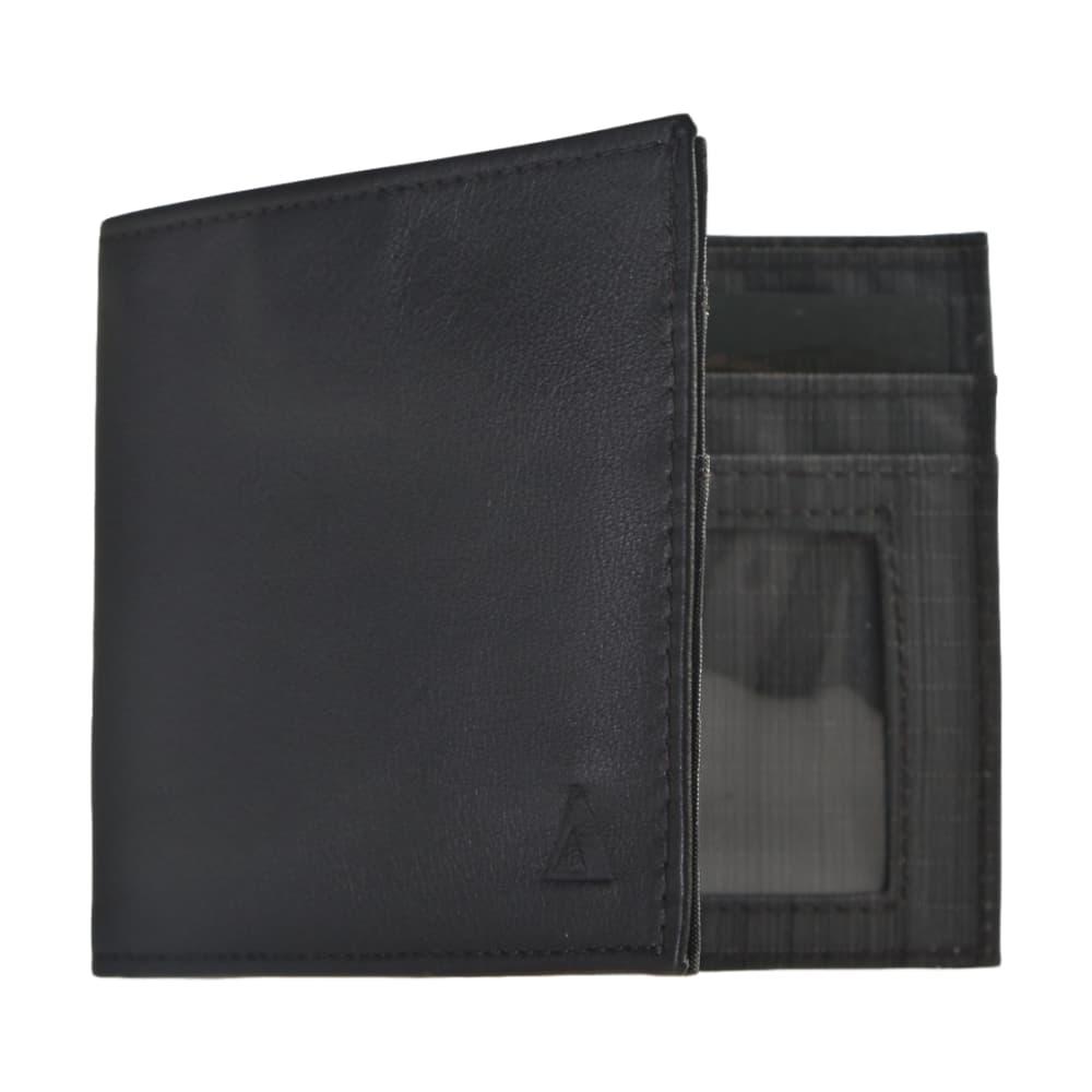 Allet Inside ID Wallet - Leather BLACK