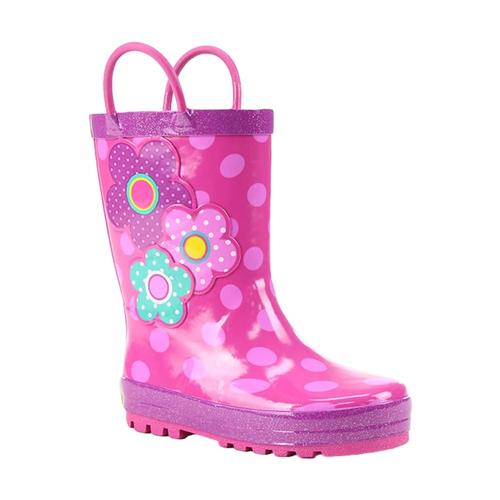 Western Chief Kids Flower Cutie Rain Boots Pink