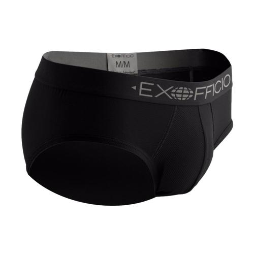 ExOfficio Men's Give-N-Go Sport Mesh Brief Solidblk_9995