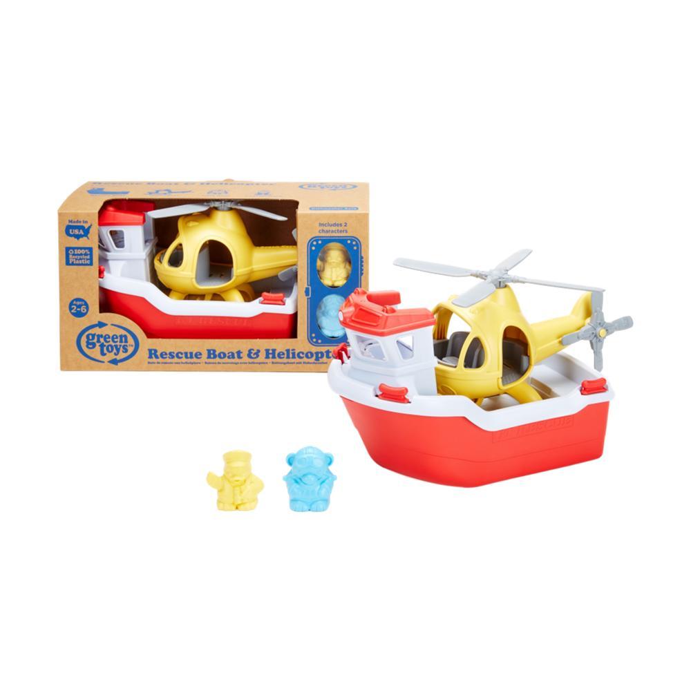  Green Toys Rescue Boat And Helicopter