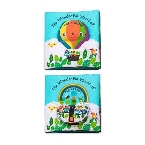 Melissa & Doug Soft Activity Book - The Wonderful World of Peekaboo!