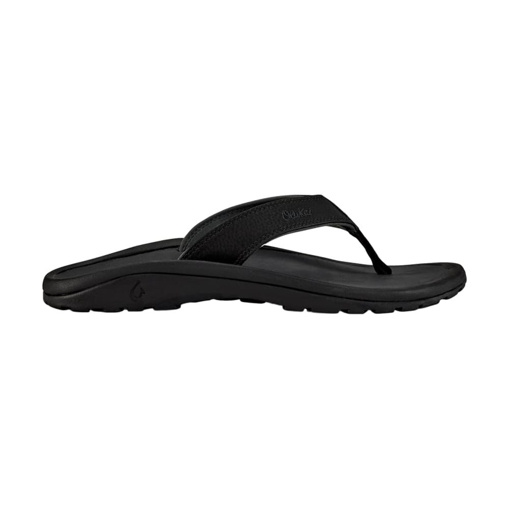 OluKai Men's 'Ohana Sandals BLK/BLK