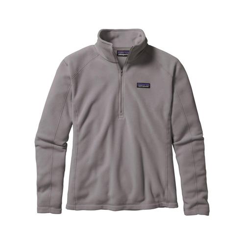 Patagonia Women's Micro D 1/4-Zip Fleece Fea_grey