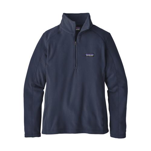 Patagonia Women's Micro D 1/4-Zip Fleece Navy_nena