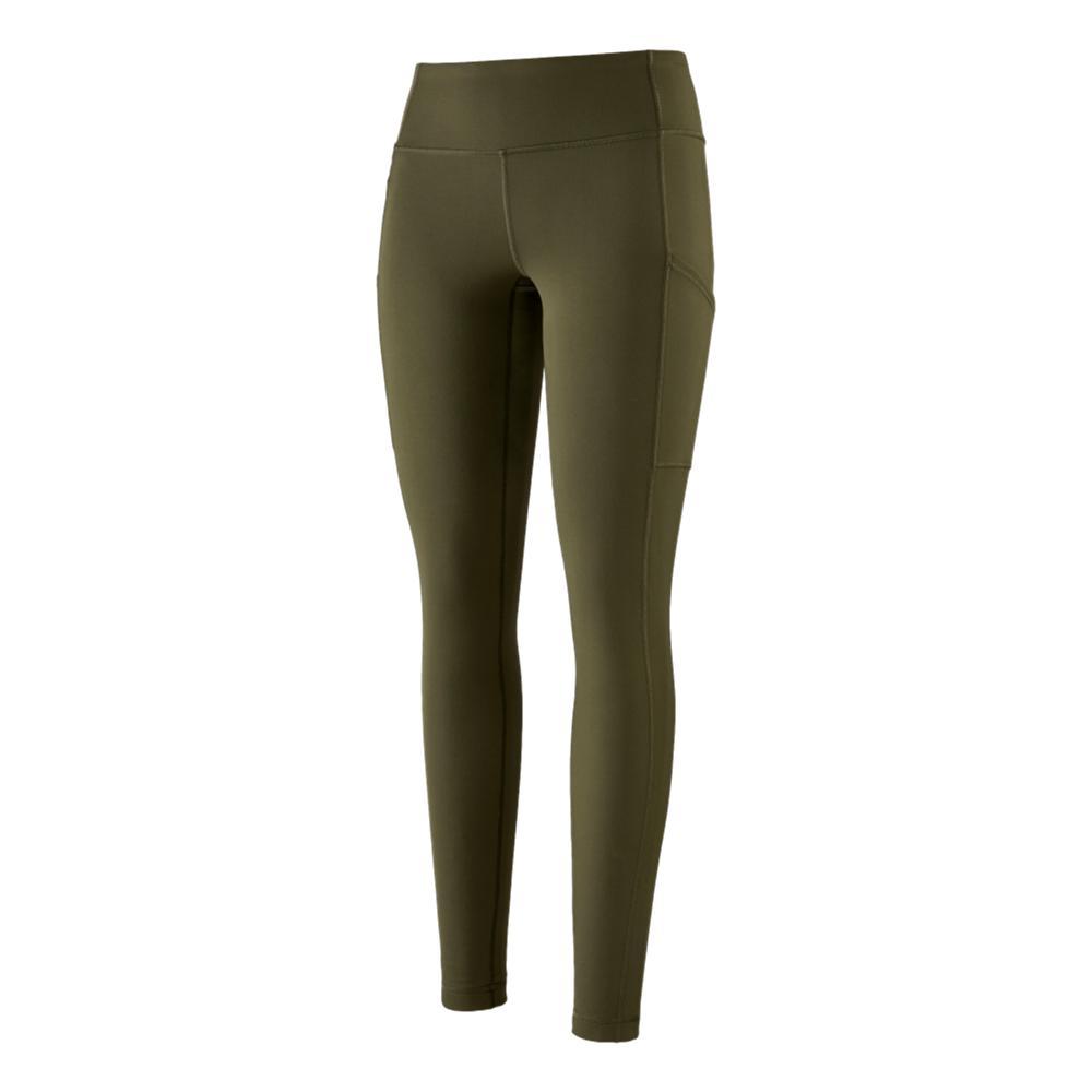 Patagonia Women's Pack Out Tights GREEN_BSNG