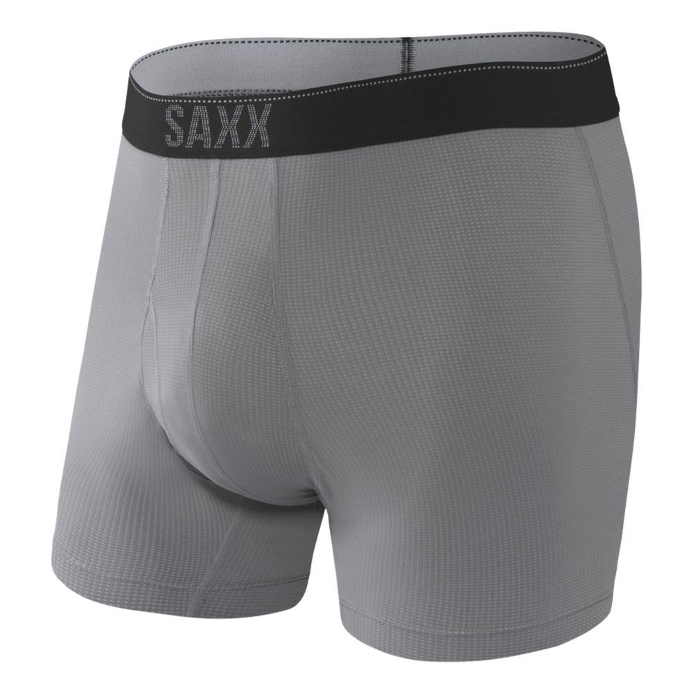 Saxx Men's Quest Quick Dry Mesh Boxer Briefs CHARC2_DC2