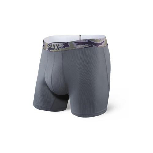 Saxx Men's Quest 2.0 Boxer Briefs Darkcharcl