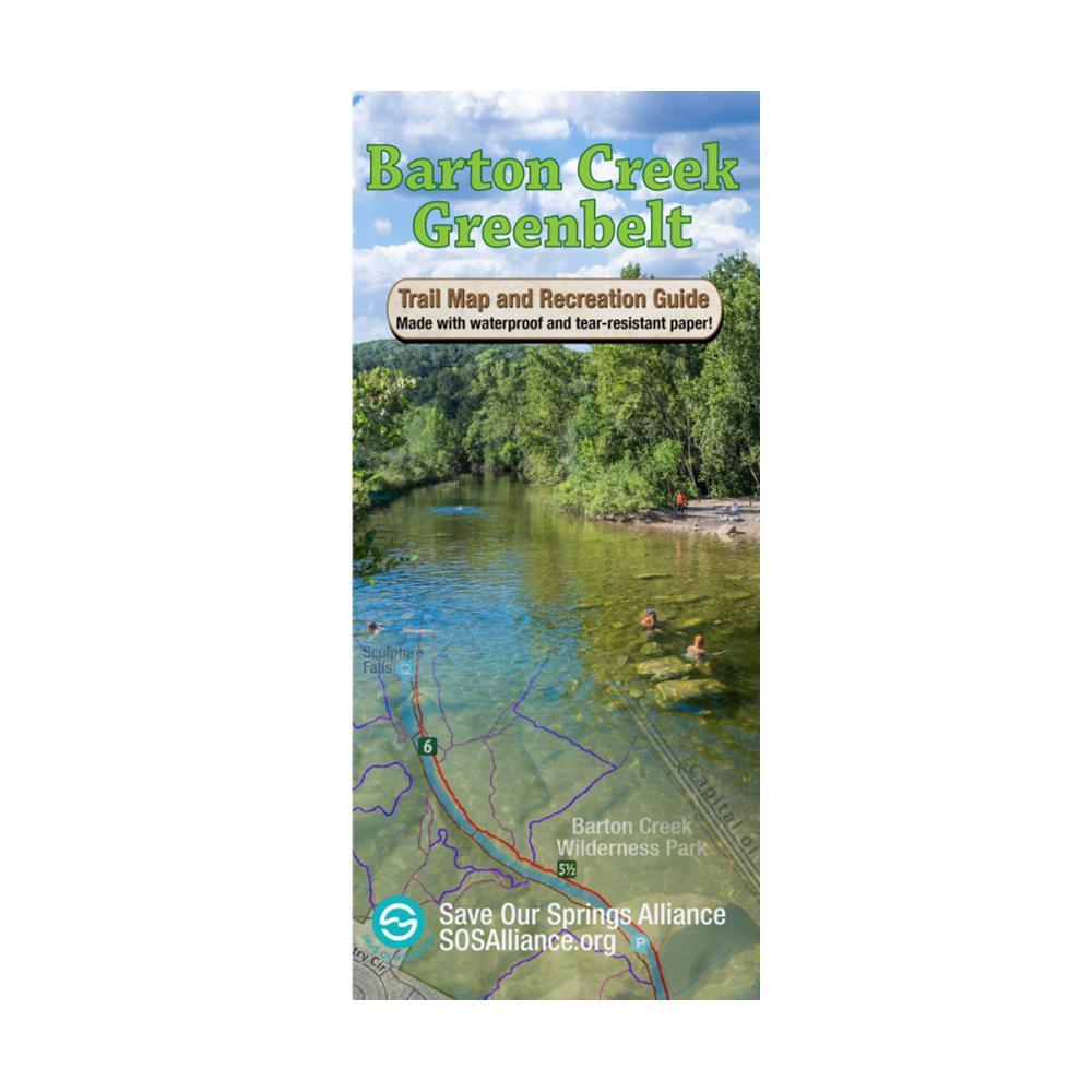 Barton Creek Greenbelt Trail Map by Save Our Springs Alliance AUSTIN
