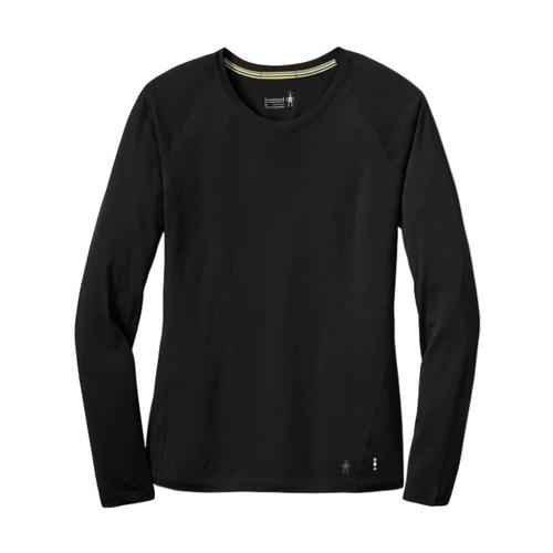 Smartwool Women's Merino 150 Base Layer Long Sleeve Top Black_001