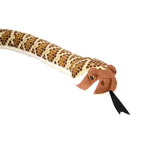 Wild Republic 70in Western Diamondback Rattlesnake Stuffed Animal
