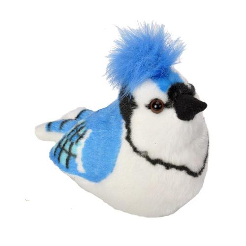 Wildlife Republic Audubon Birds Blue Jay Plush Bird With Sound