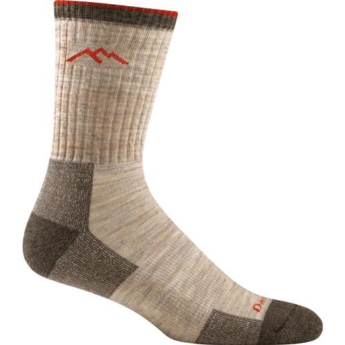 Darn Tough Men's Hiker Micro Crew Cushion Socks Oatmeal