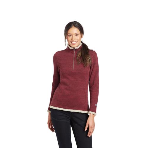 Kuhl Women's Alska 1/4 Zip Wine