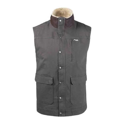 Mountain Khakis Men's Ranch Shearling Vest Slate