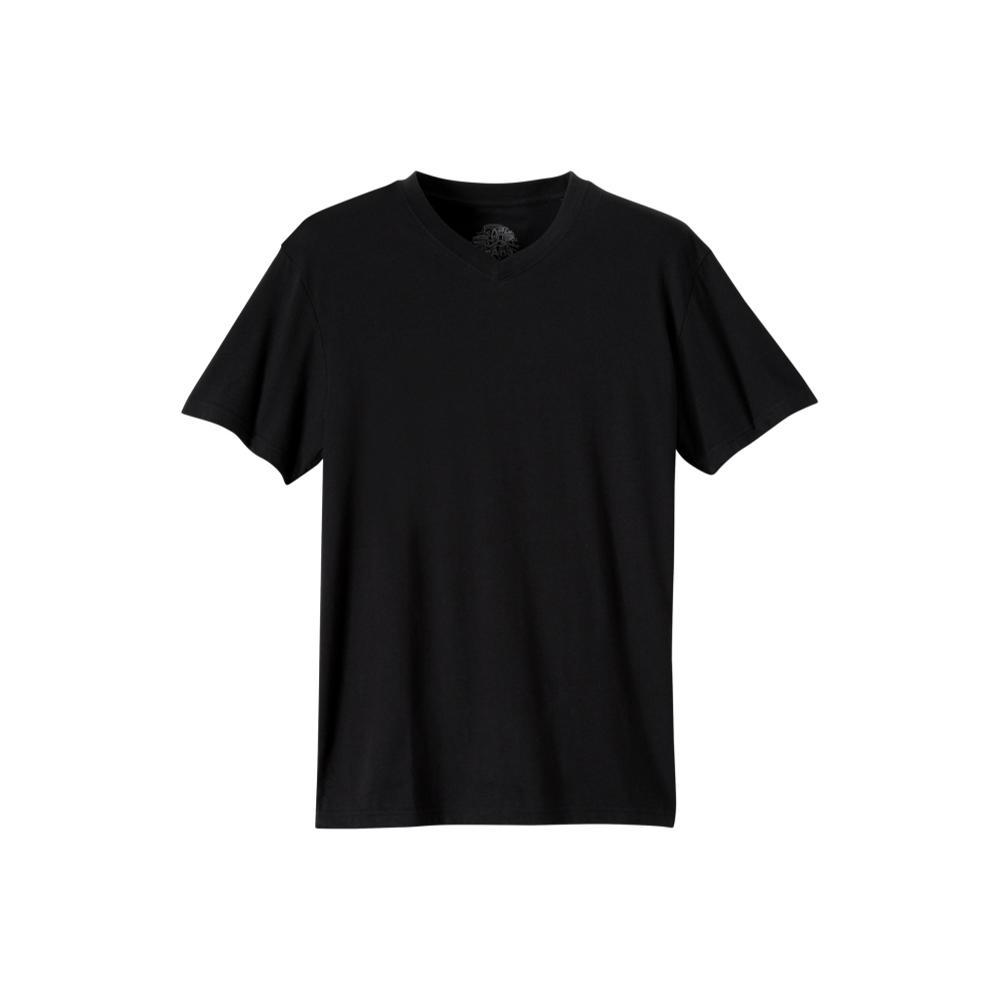 prAna Men's V-Neck T-Shirt BLACK