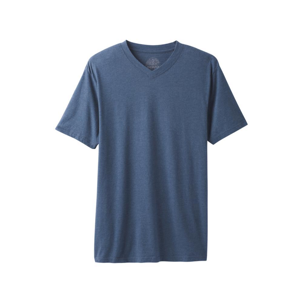 prAna Men's V-Neck T-Shirt DENIMHTHR