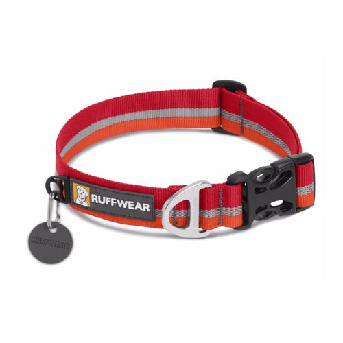 Ruffwear Crag Collar 11-14in Kokanee_red