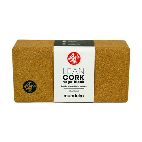 Manduka Lean Cork Yoga Block Cork