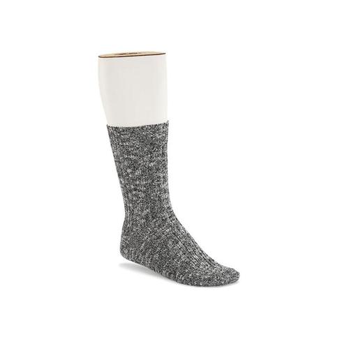 Birkenstock Men's Cotton Slub Socks Black/Grey