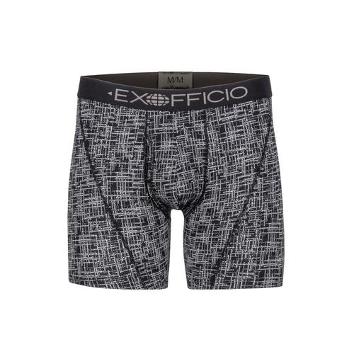 ExOfficio Men's Give-N-Go Sport Mesh Print 6in Boxer Briefs Dotou_7015