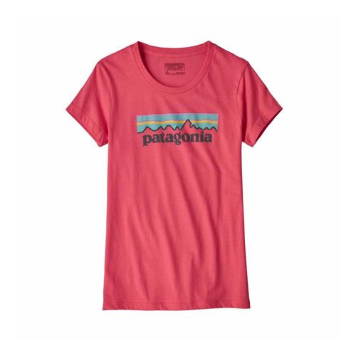 Patagonia Girls Pastel P-6 Logo Organic T-Shirt
