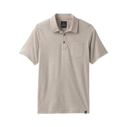 prAna Men's prAna Polo Shirt Darkkhaki