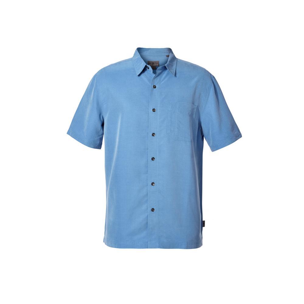 Royal Robbins Men's Desert Pucker Dry Short Sleeve Shirt PARISBLUE