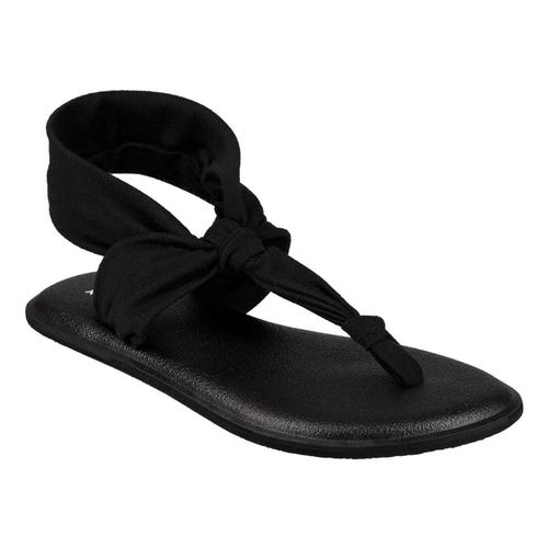 Sanuk Youth Lil Yoga Sling Ella Sandals Black