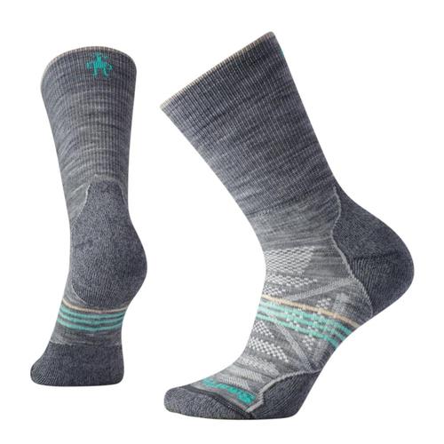 Smartwool Women's PhD Outdoor Light Crew Socks Lightgry_039