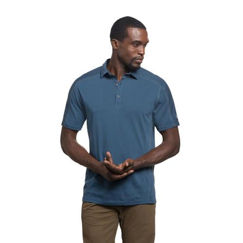 KUHL Men's Wayfarer Polo Shirt Lakeblue