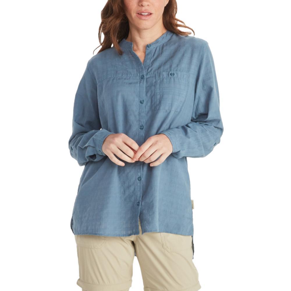 ExOfficio Women's BugsAway Collette Long Sleeve Shirt BLUE_18904