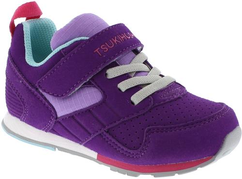 Tsukihoshi Kids Racer Sneakers Purple_510