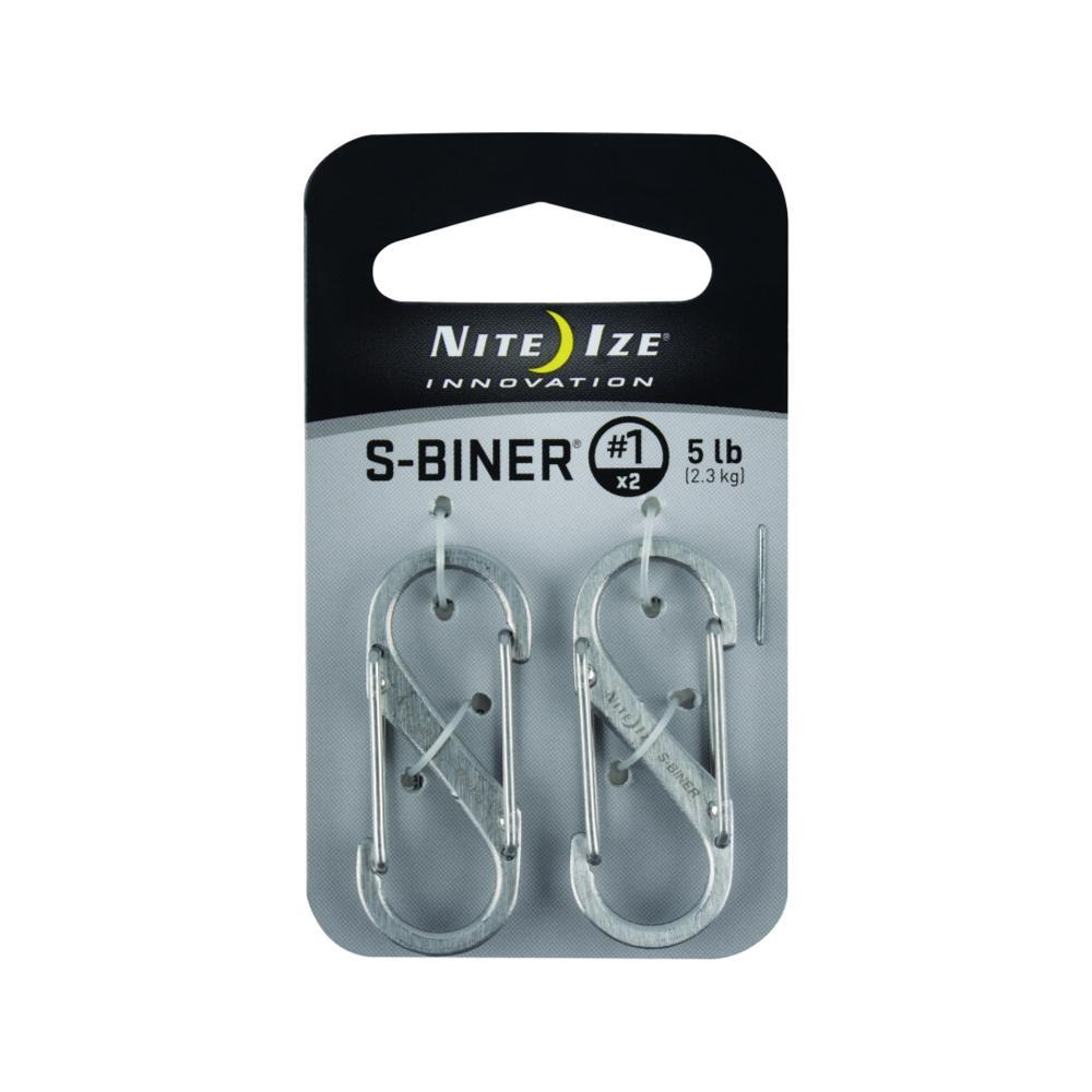 Nite Ize S-Biner Dual Carabiner Stainless Steel #1 - 2-Pack STAINLESS