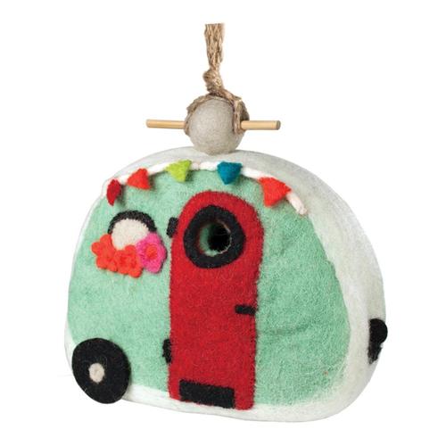 Tibet Collection Birdhouse: Retro Camper