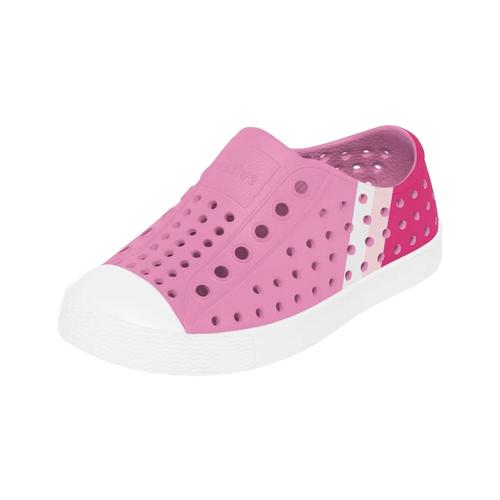 Native Youth Jefferson Block Shoes Pink_wht