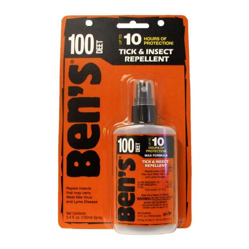Ben's 100 Tick & Insect Repellent 3.4oz Pump